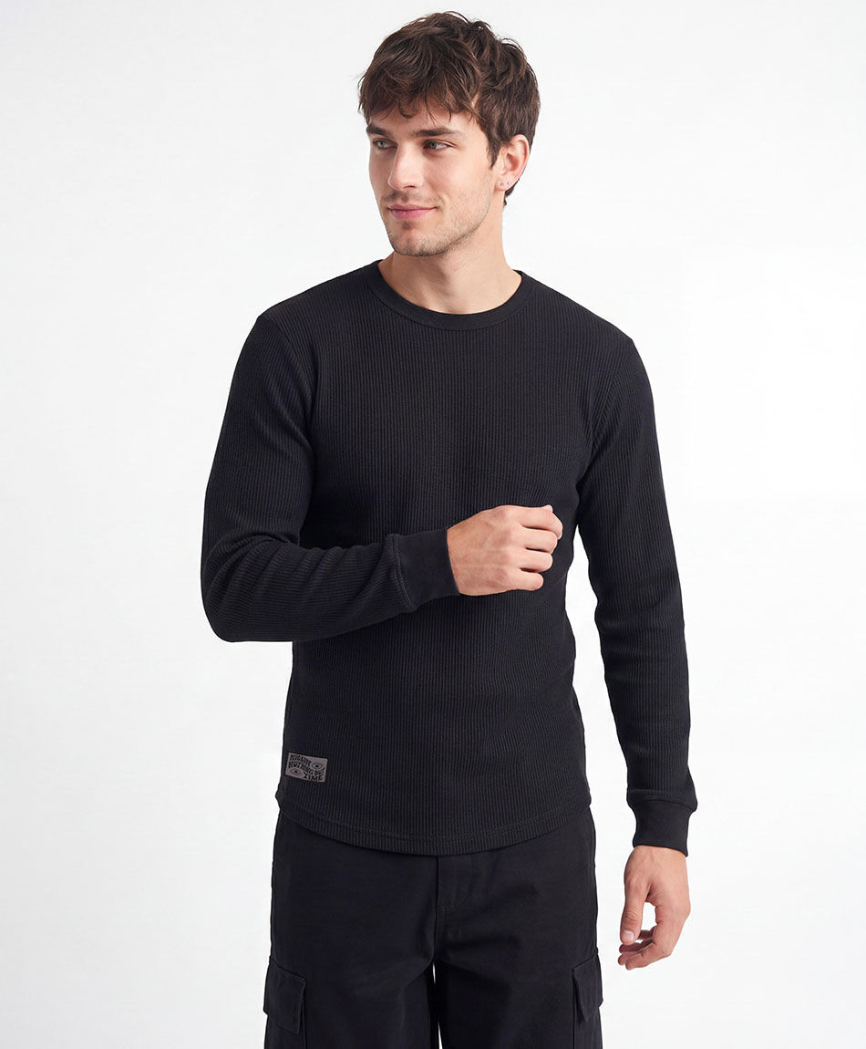 Poler&oacute;n hombre outdoor jacquard