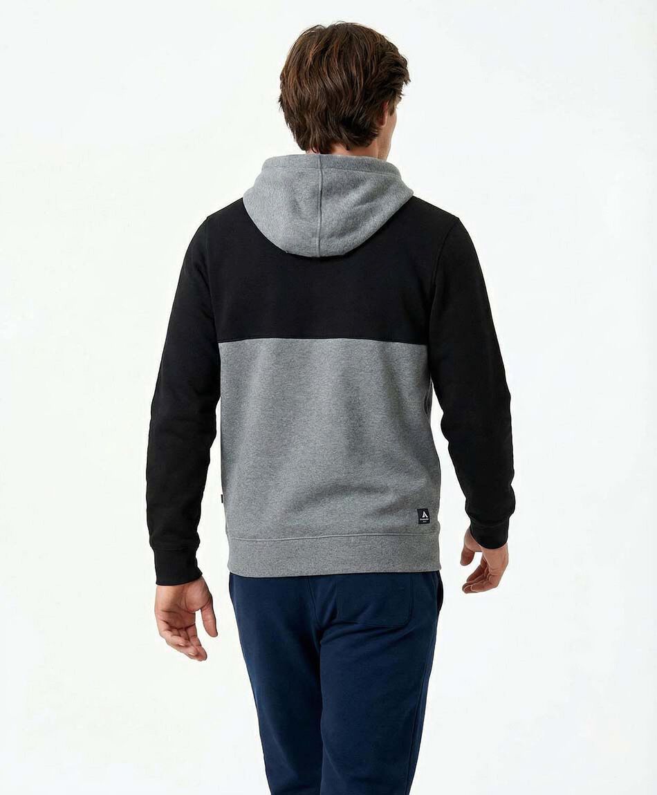 Poler&oacute;n deportivo hombre black and grey