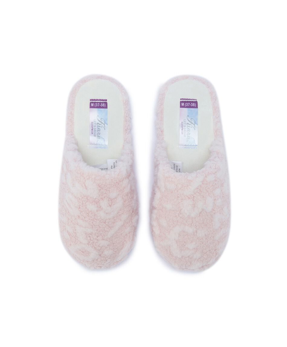 Pantufla mujer chiporro rosa
