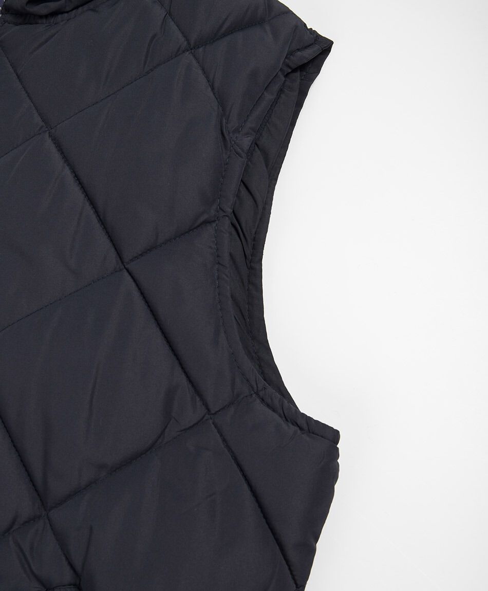 Parka hombre sin mangas rombos