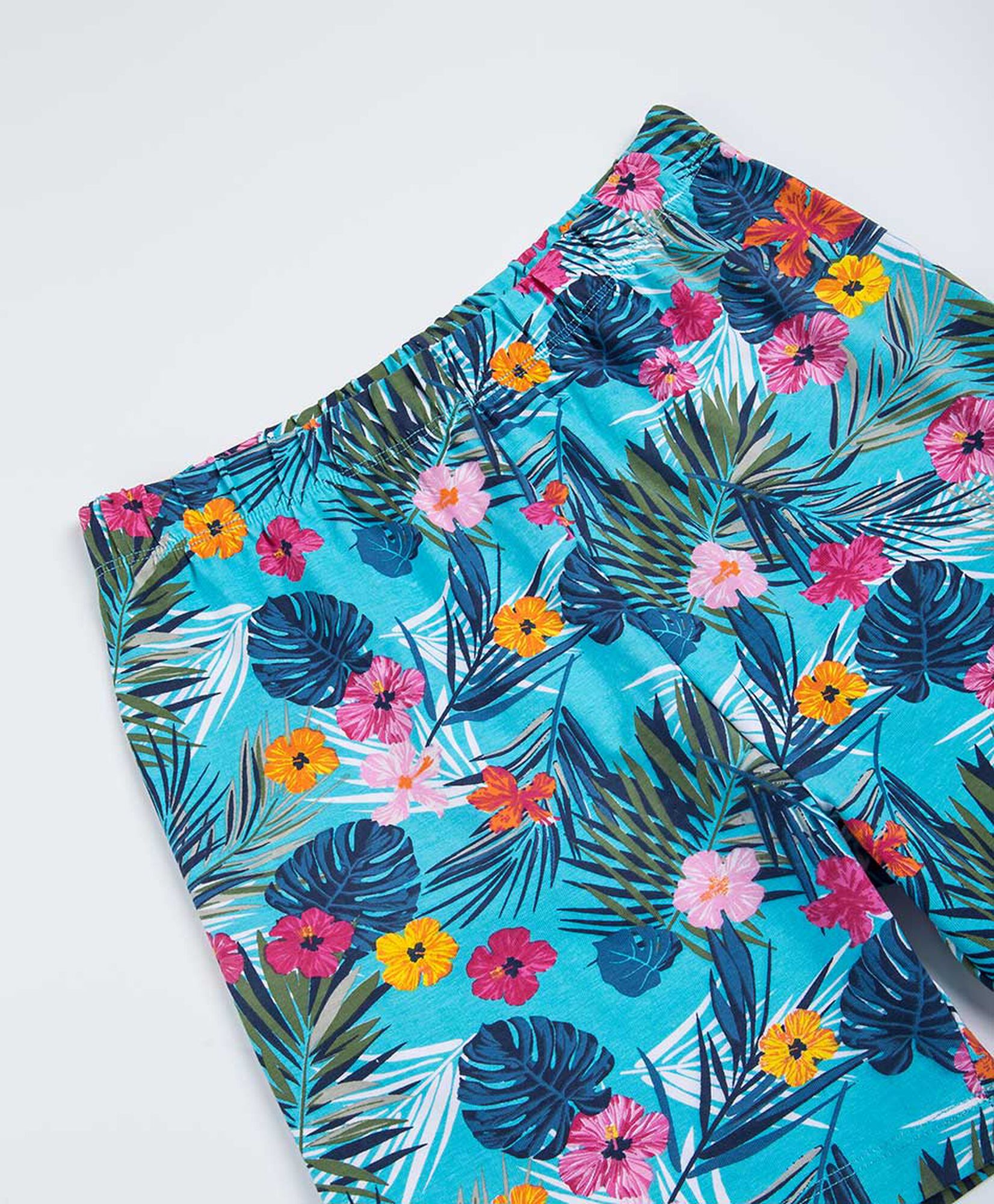 Short niña biker tropical Short niña biker tropical