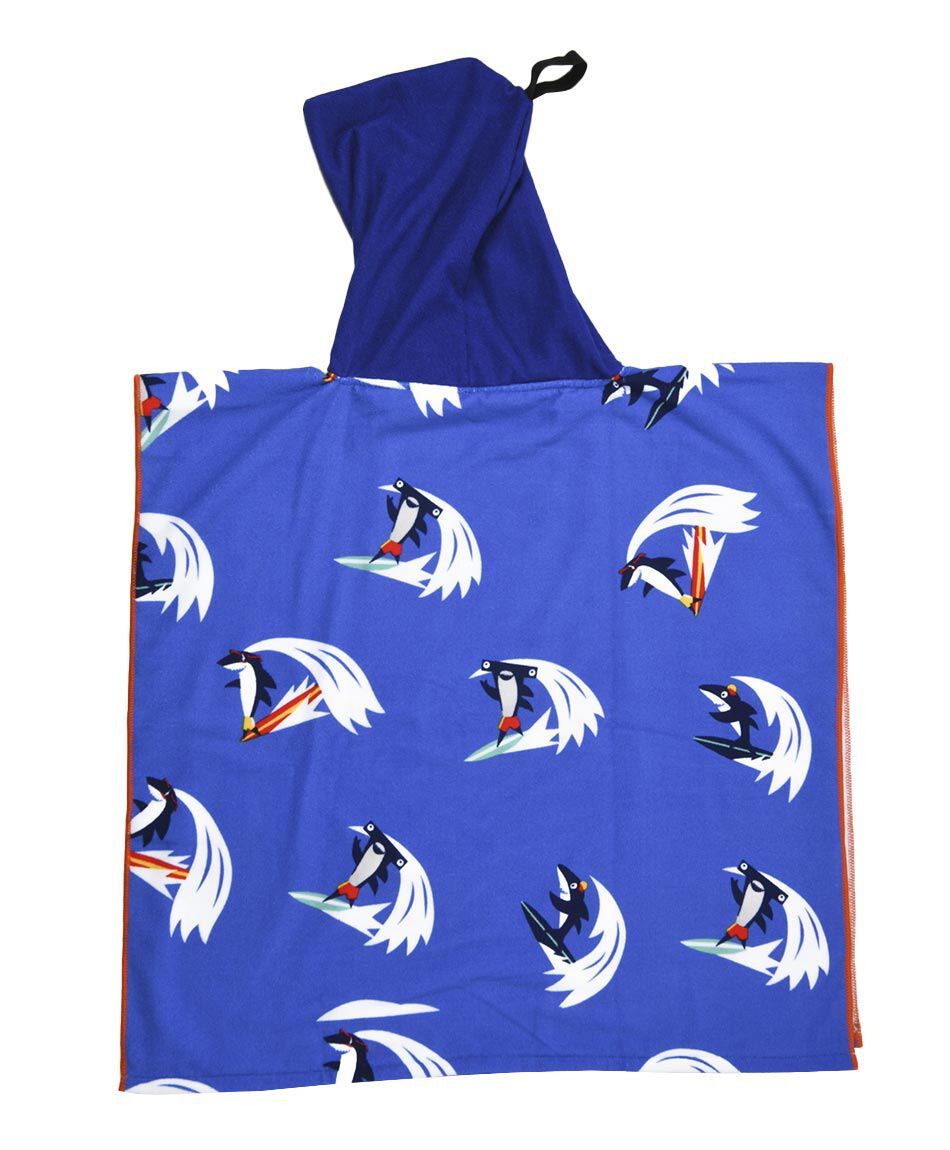 Poncho de ba&ntilde;o tibur&oacute;n