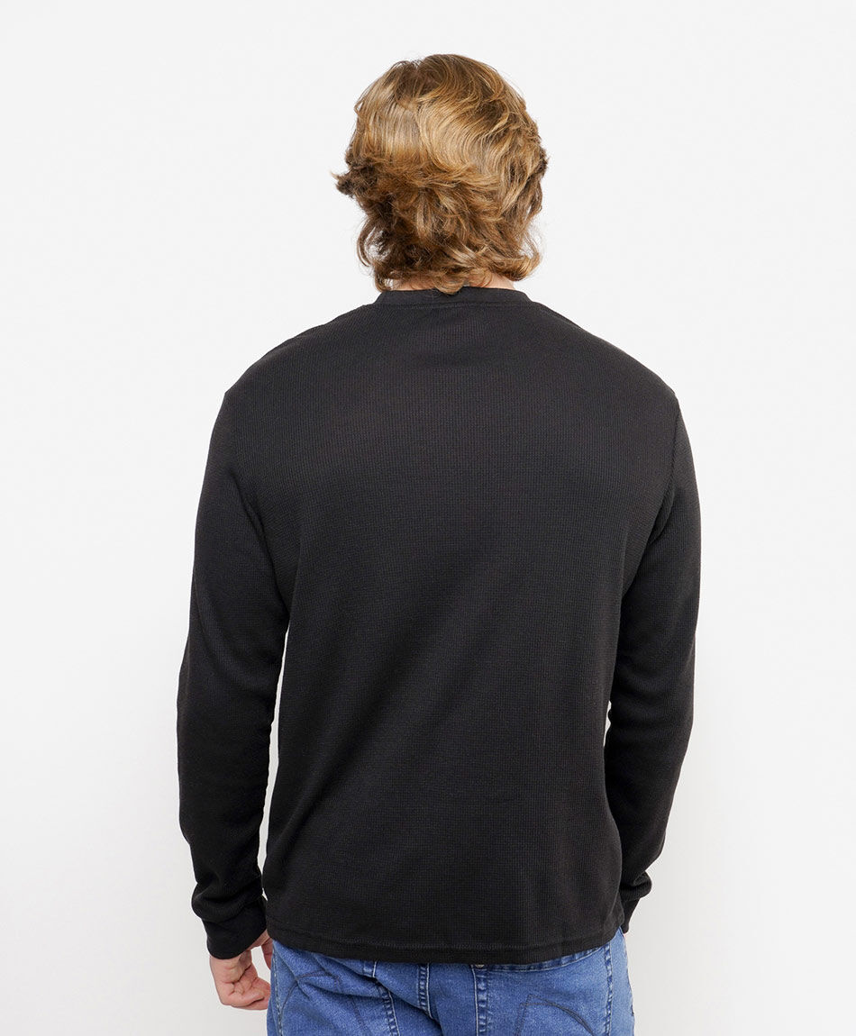 Polera hombre texturizada