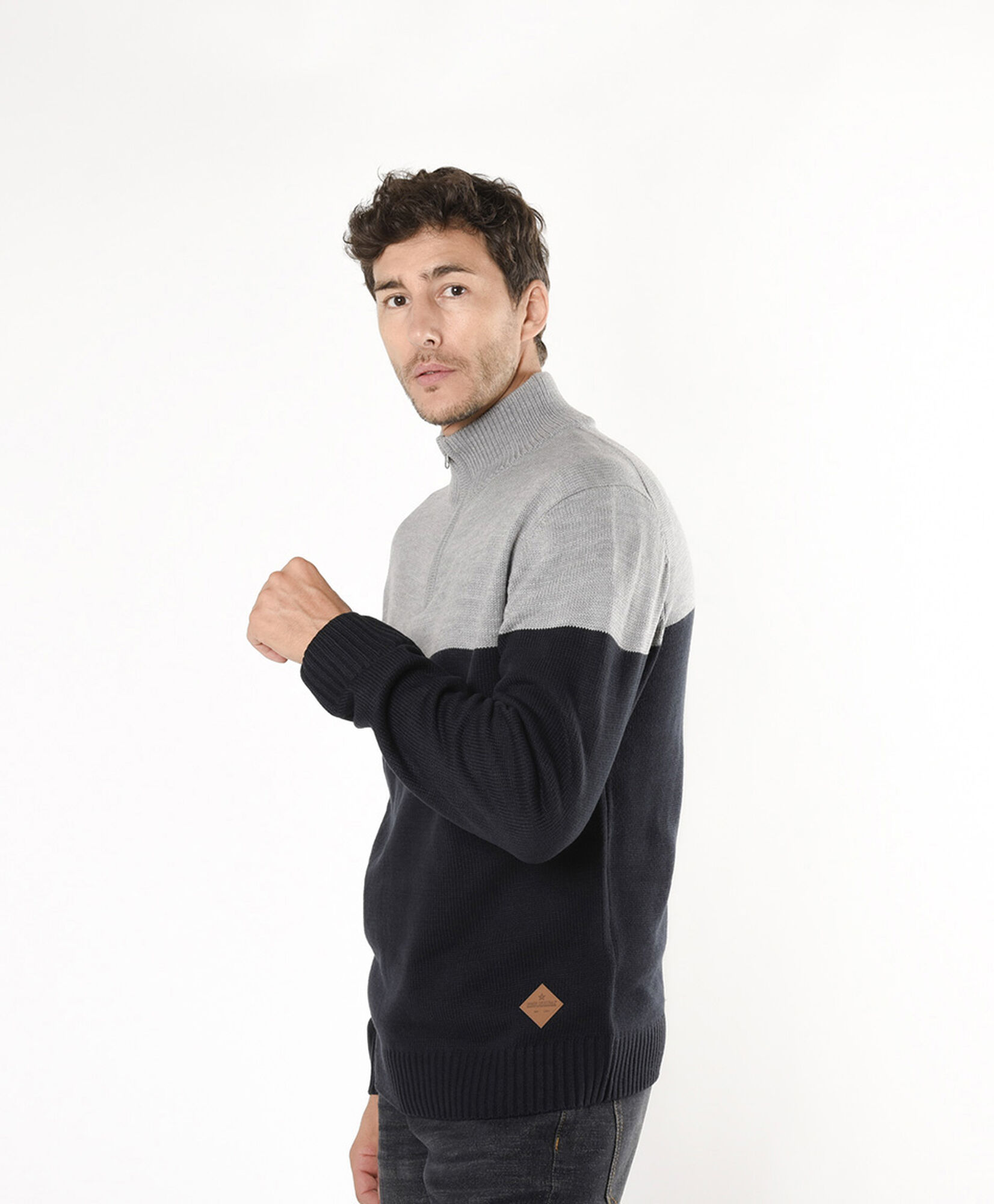 Sweater hombre bicolor Sweater hombre bicolor