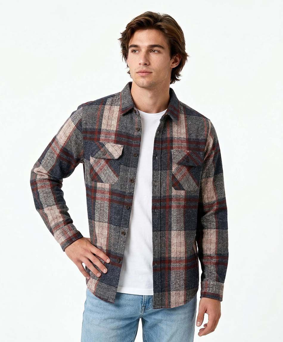 Chaqueta hombre le&ntilde;adora bolsillos