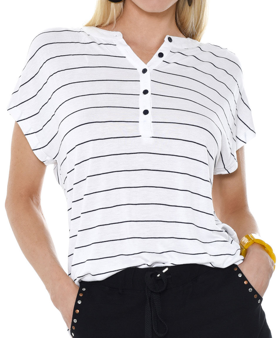 Polera estampada