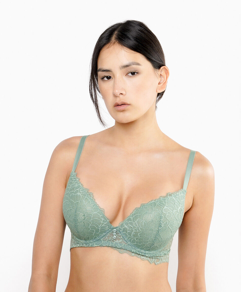 Sost&eacute;n mujer botones