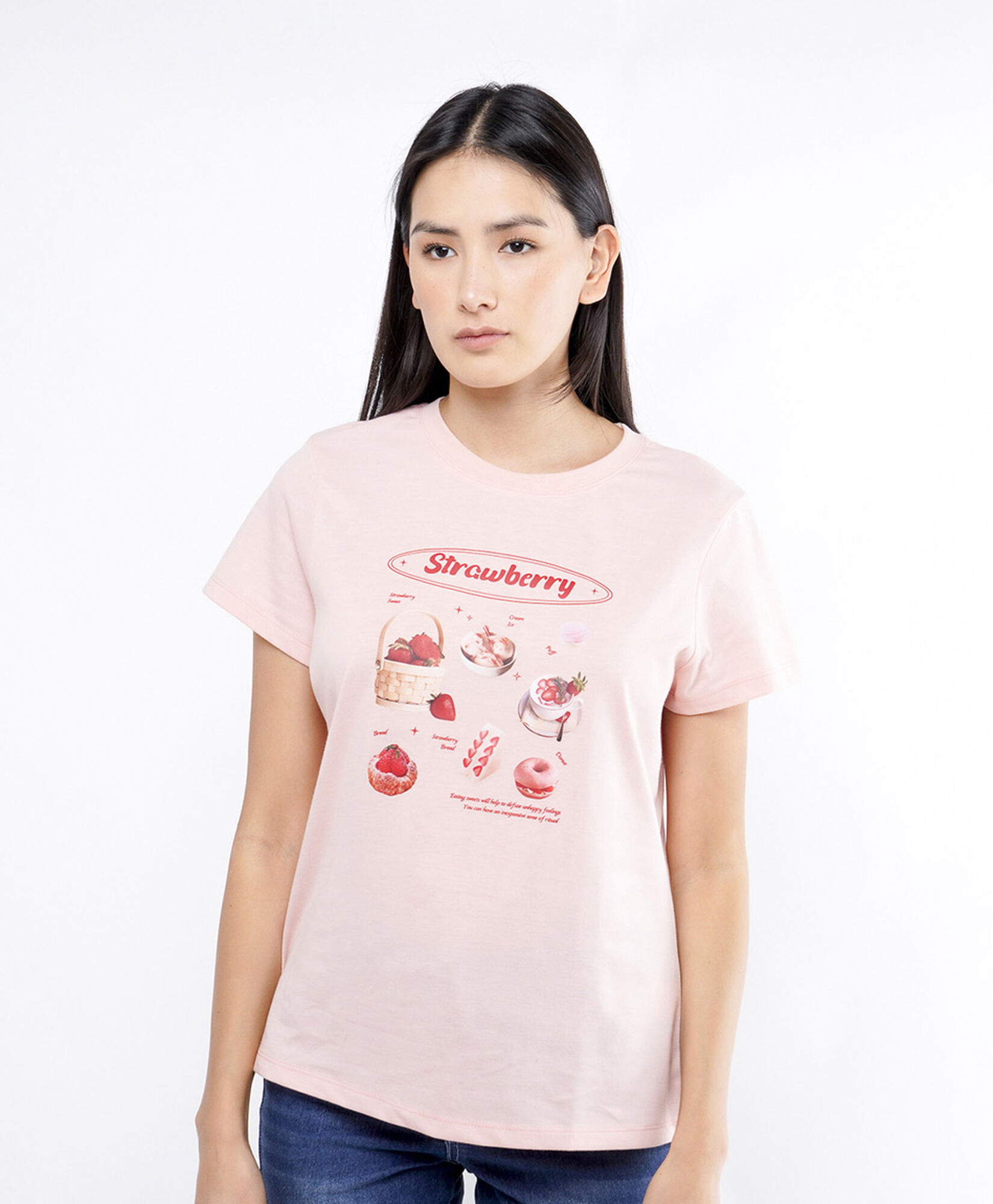 Polera mujer strawberry Polera mujer strawberry
