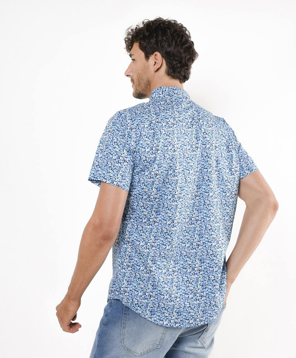 Camisa hombre flores