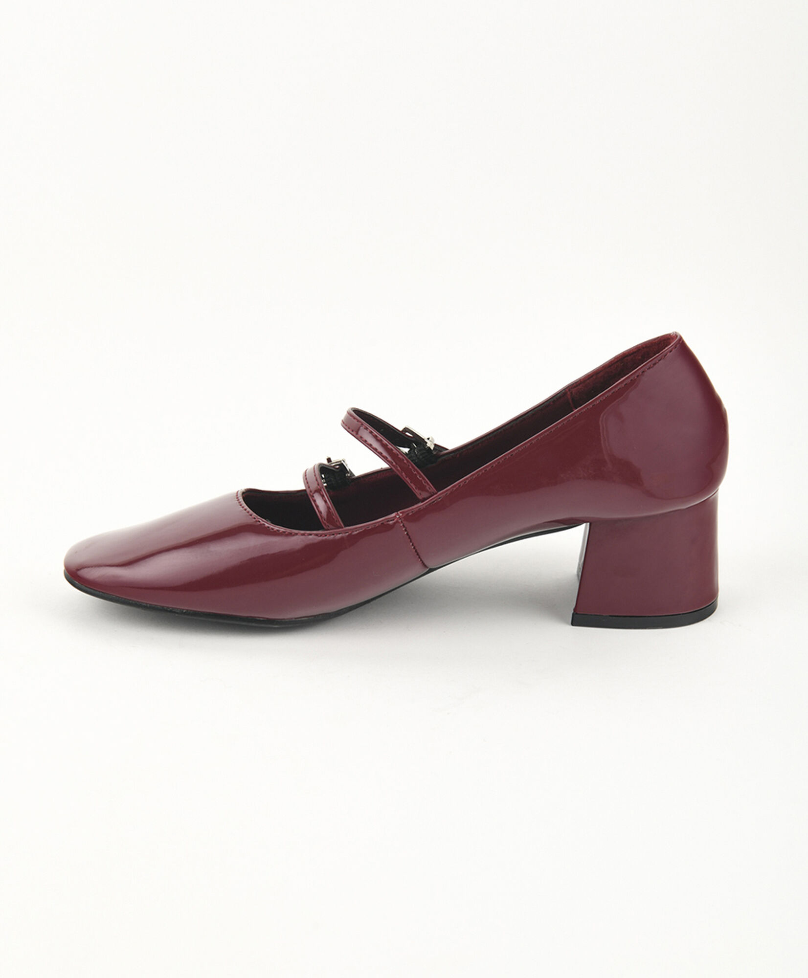 Zapato mujer estilo mary jane burdeo Zapato mujer estilo mary jane burdeo