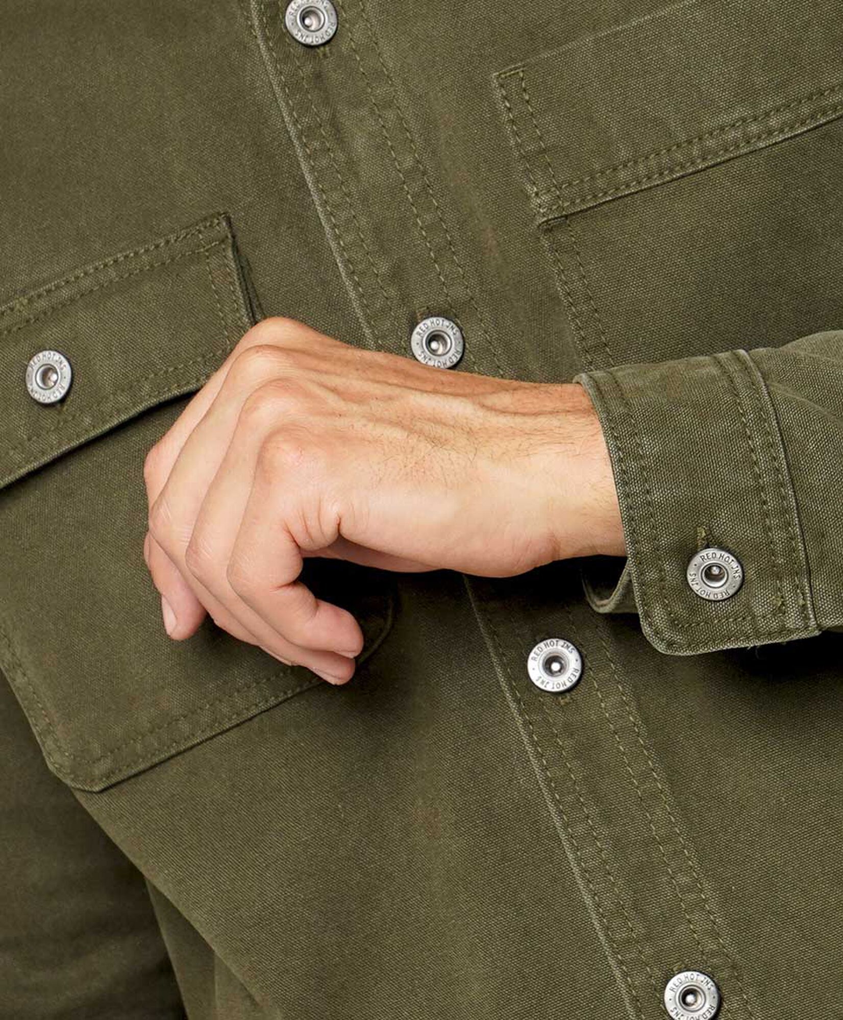 Chaqueta hombre verde Chaqueta hombre verde