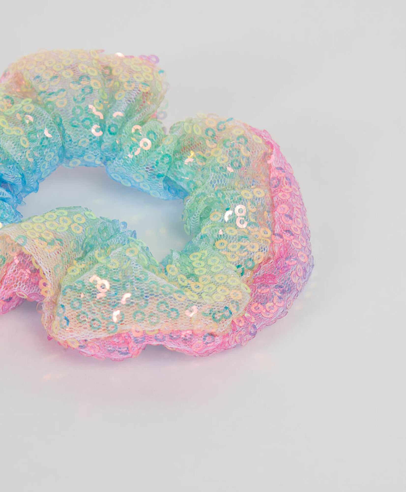 Scrunchie infantil lentejuelas Scrunchie infantil lentejuelas