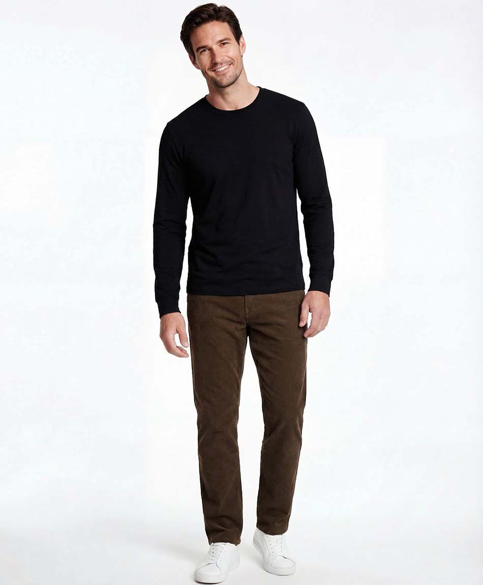 Pantal&oacute;n hombre estilo corderoy