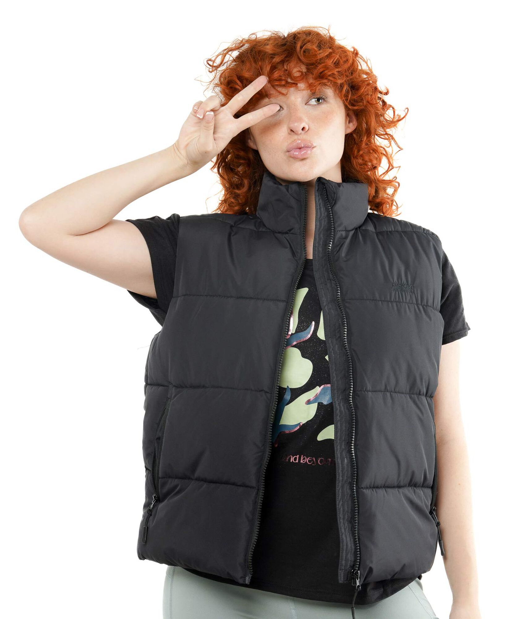 Parka deportiva mujer puffa sin mangas Parka deportiva mujer puffa sin mangas