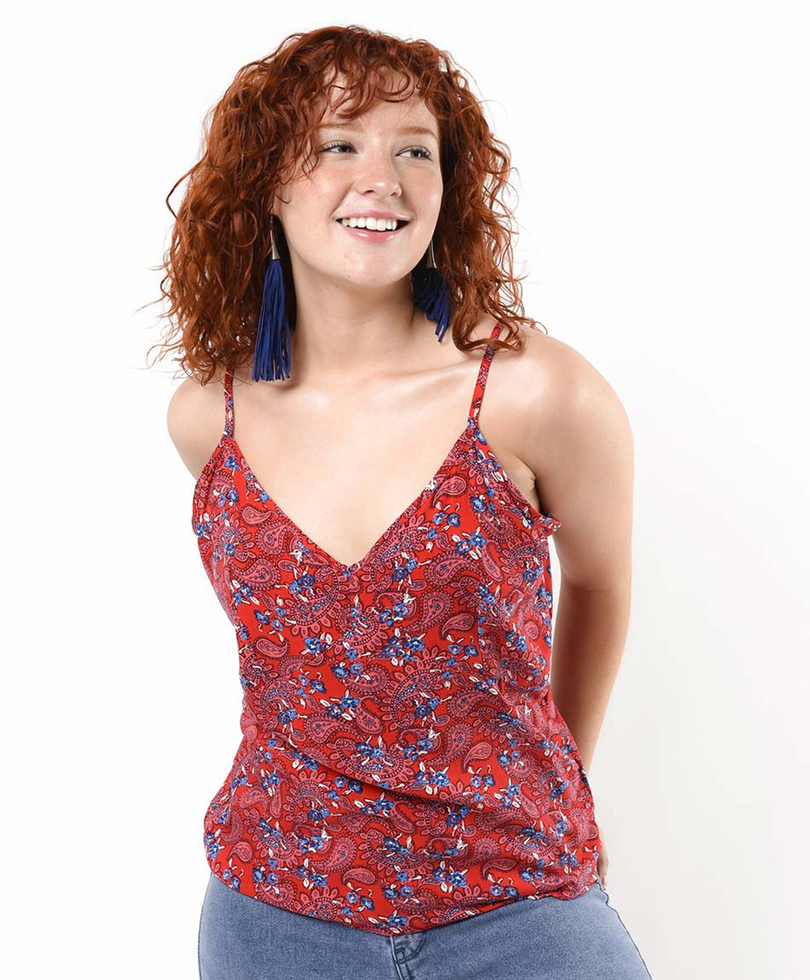 Blusa mujer estampado floreado Blusa mujer estampado floreado
