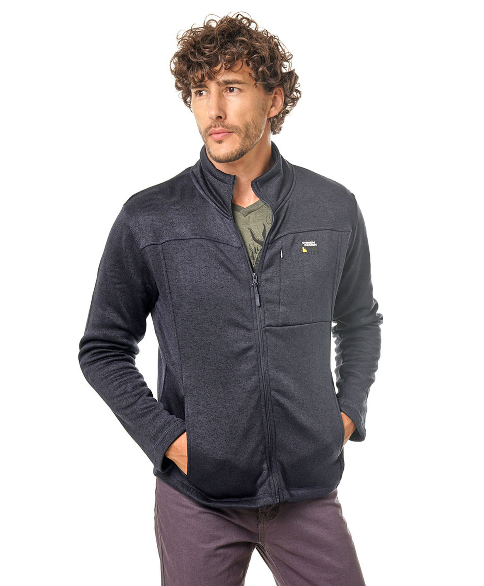 Poleron hombre full zipper Poleron hombre full zipper