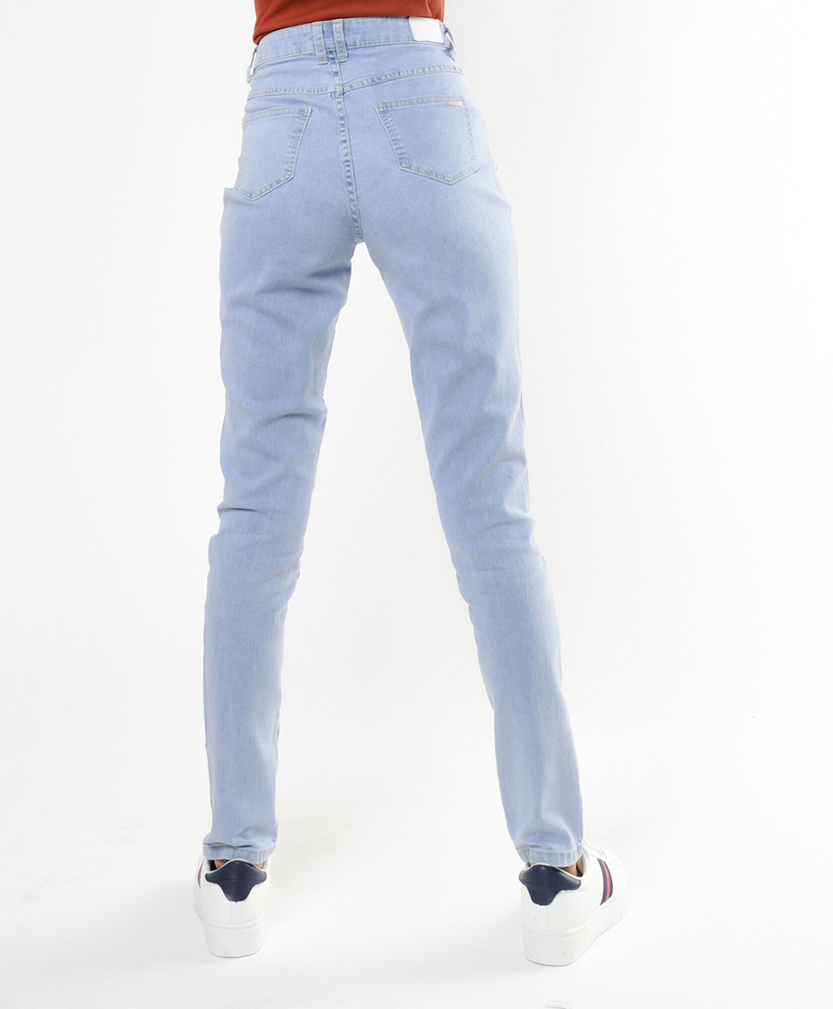 Jeans mujer botones skinny fit Jeans mujer botones skinny fit