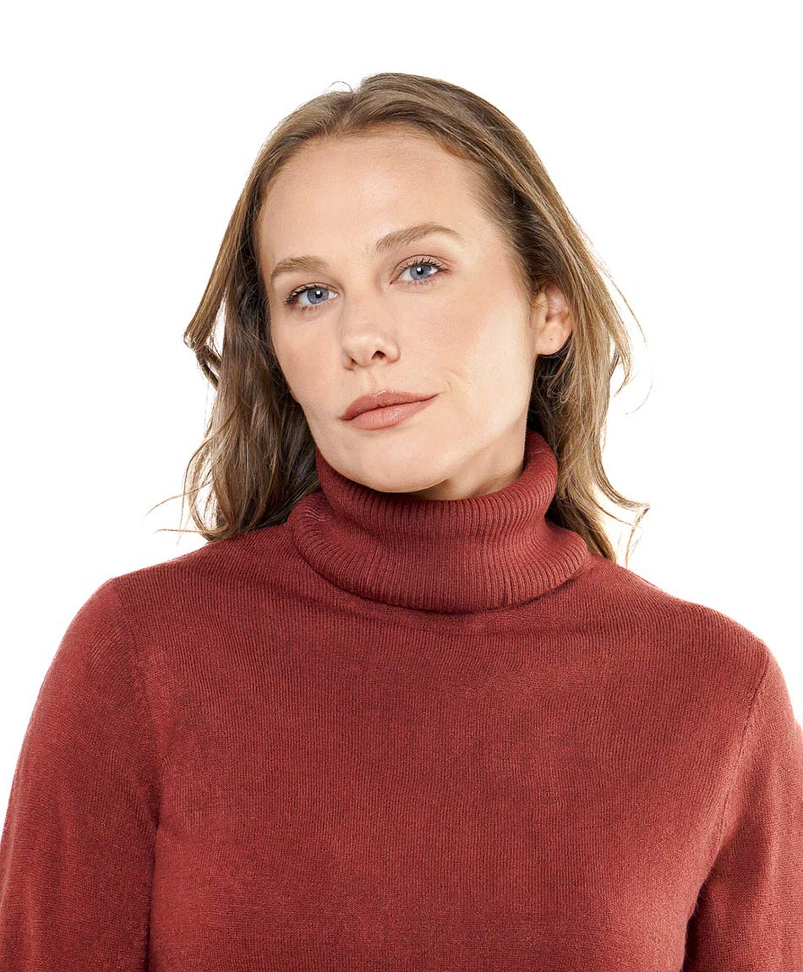 Sweater mujer liso cuello alto Sweater mujer liso cuello alto