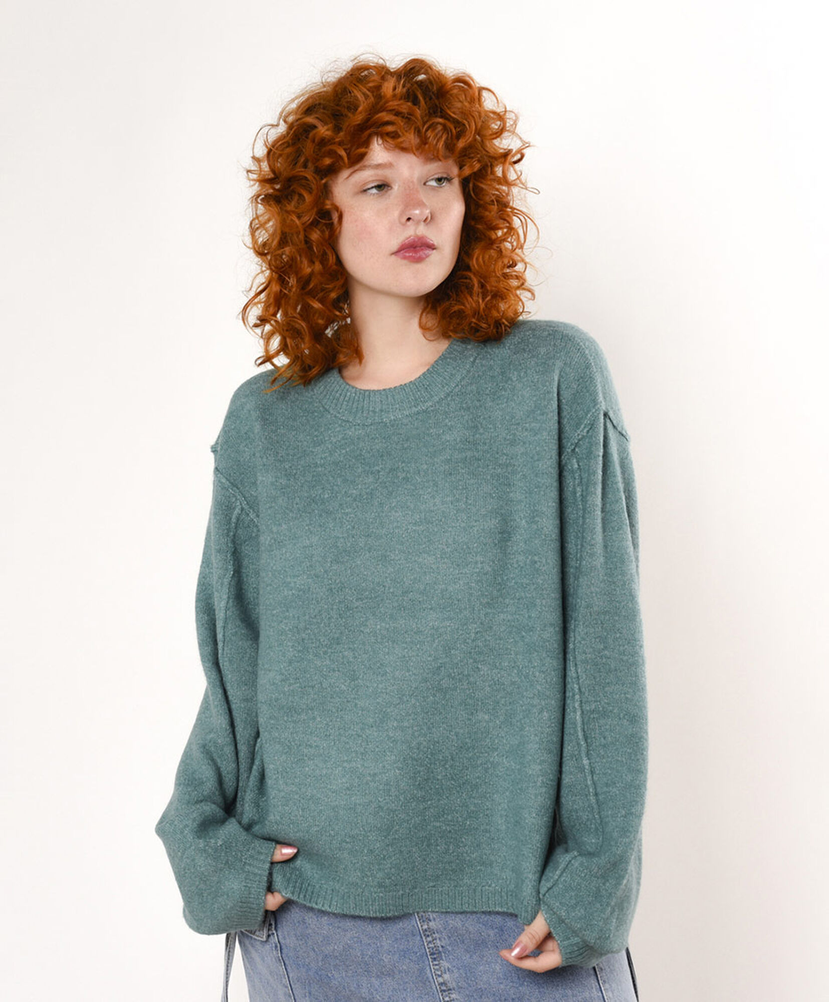 Sweater mujer costuras Sweater mujer costuras