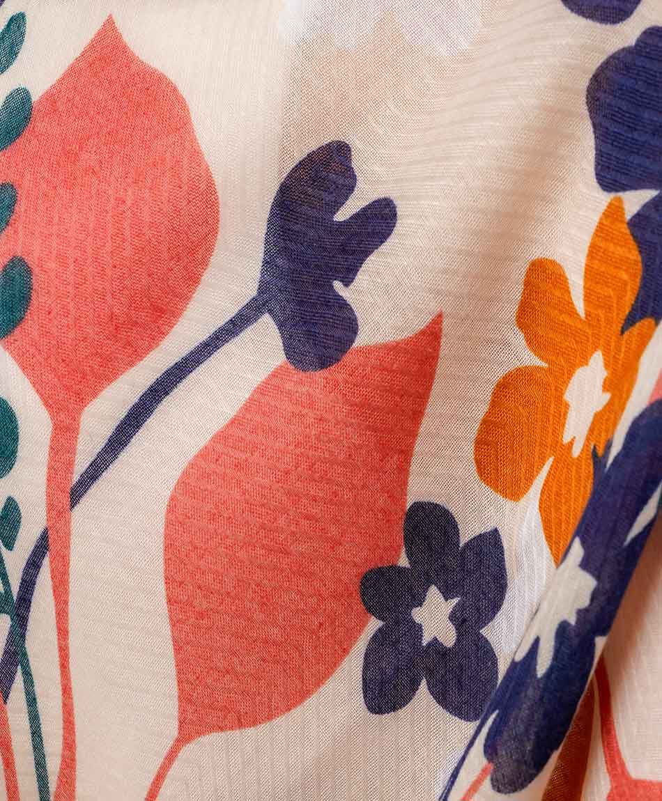 Pareo mujer flores