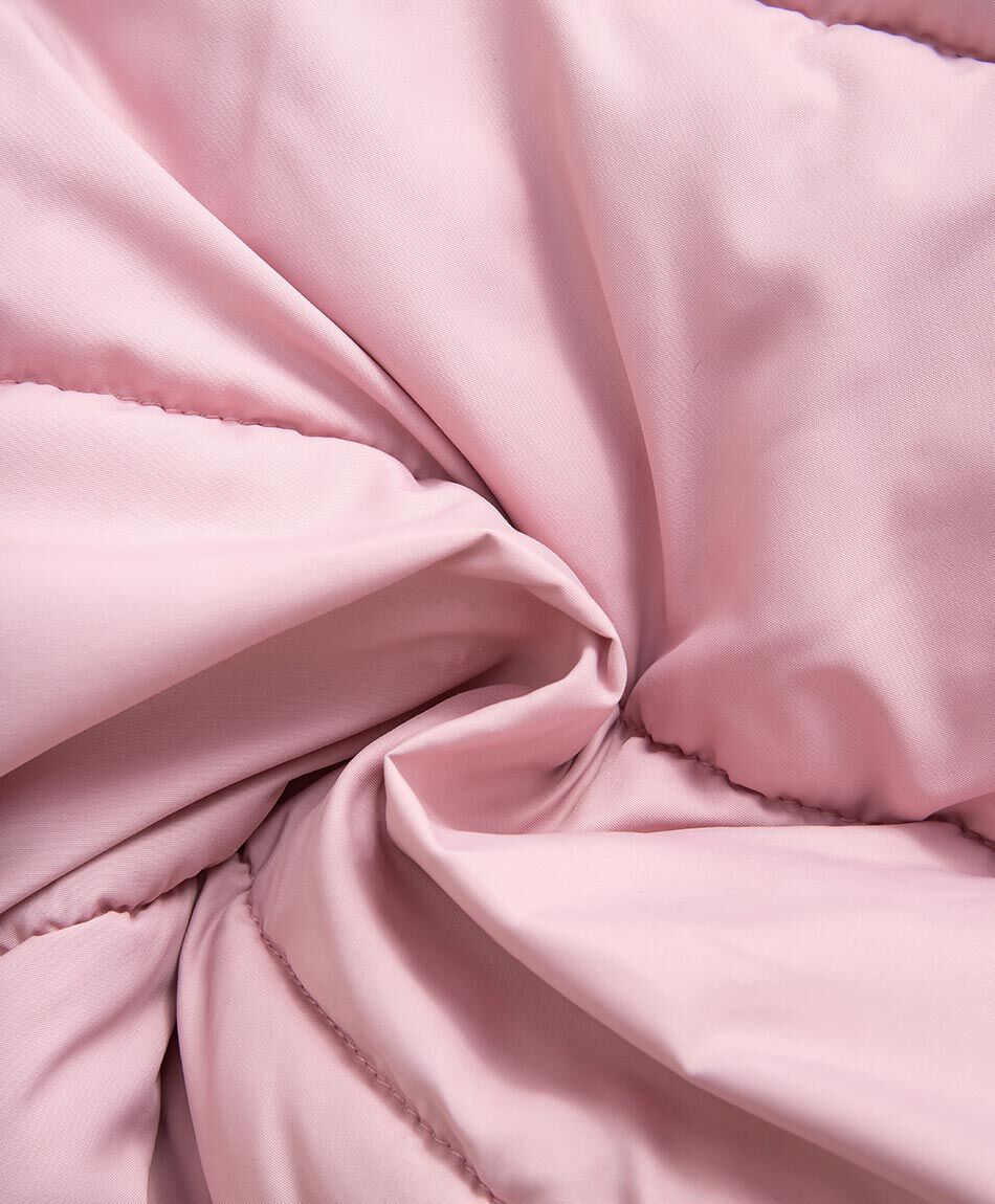 Parka beb&eacute; sin mangas rose