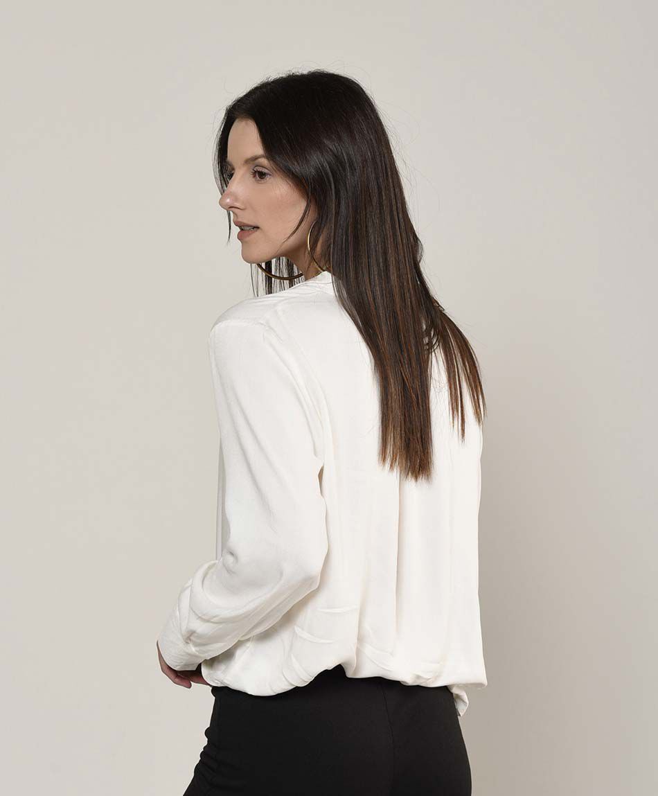 Blusa mujer cruzada
