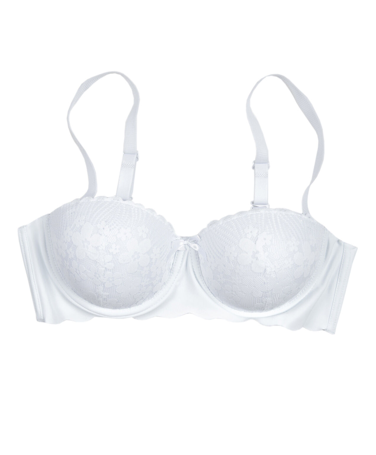 Sost&eacute;n mujer encajes floreados seamless