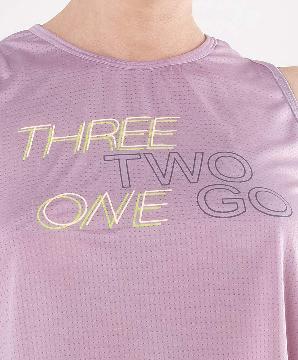 Polera deportiva mujer crop sin mangas