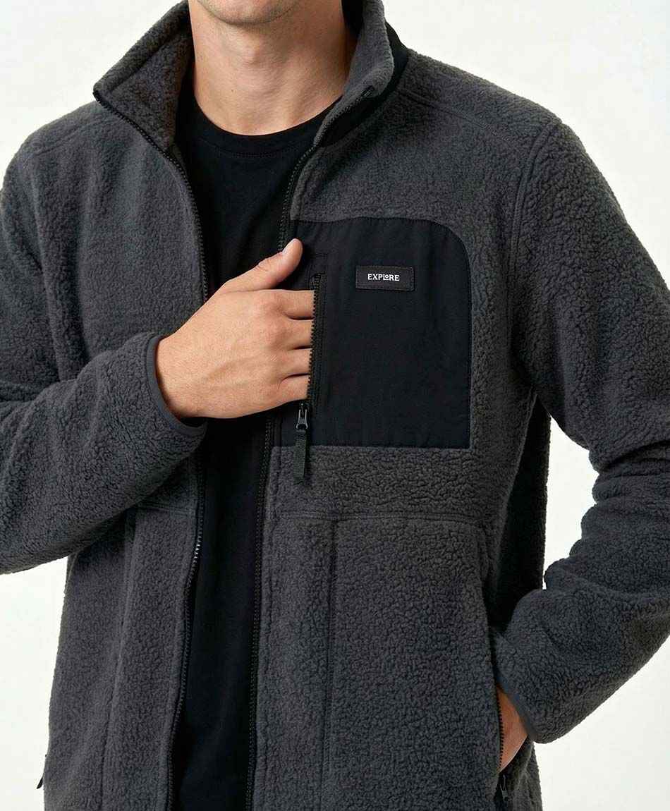Chaqueta hombre heave fleece