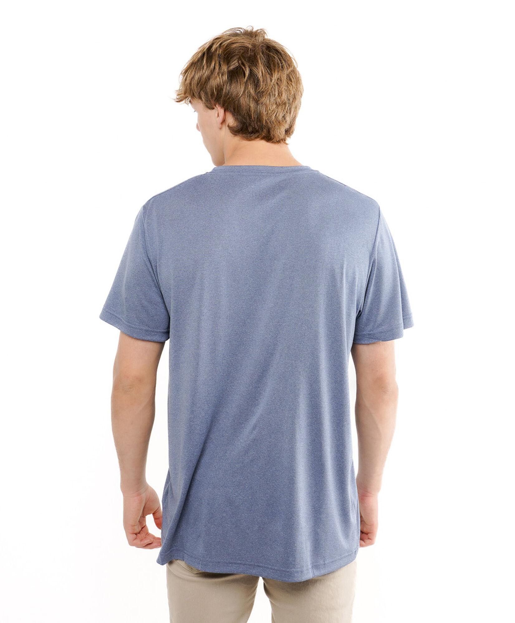 Polera hombre dry fit azul Polera hombre dry fit azul