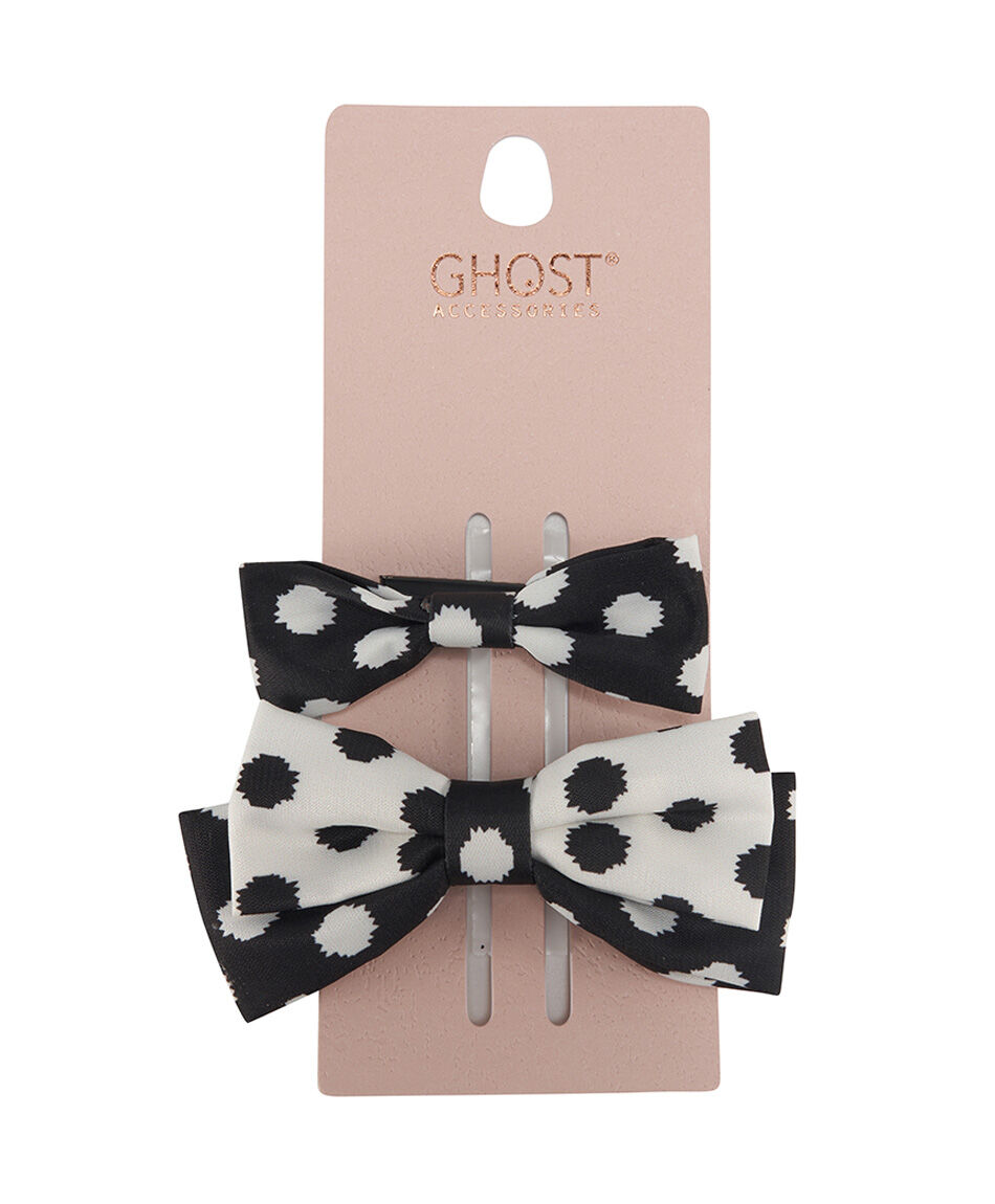 Set 2 pinches mujer cintas bicolor
