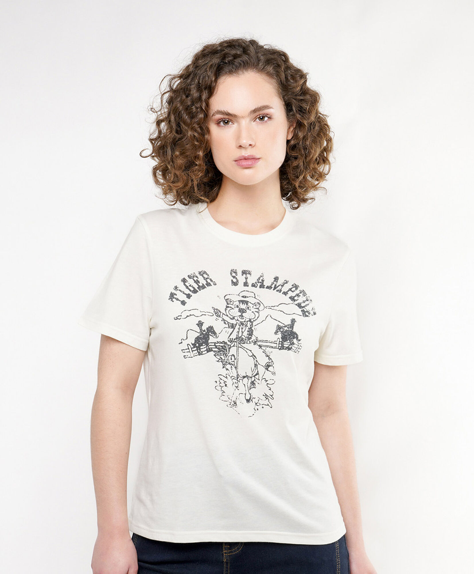 Polera mujer jinete Polera mujer jinete