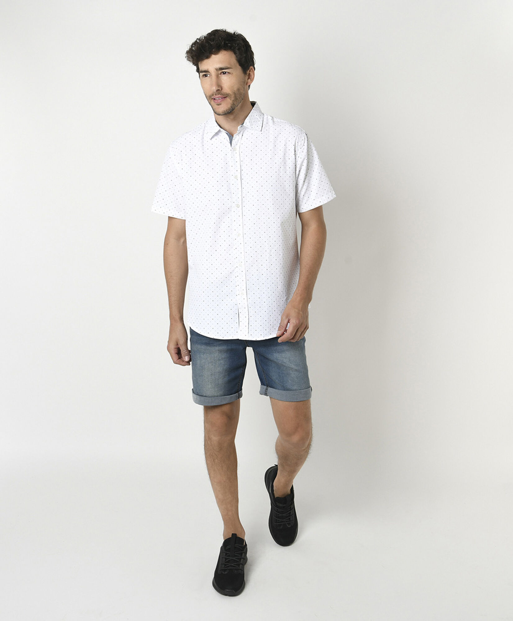 Camisa hombre cuadritos azules Camisa hombre cuadritos azules