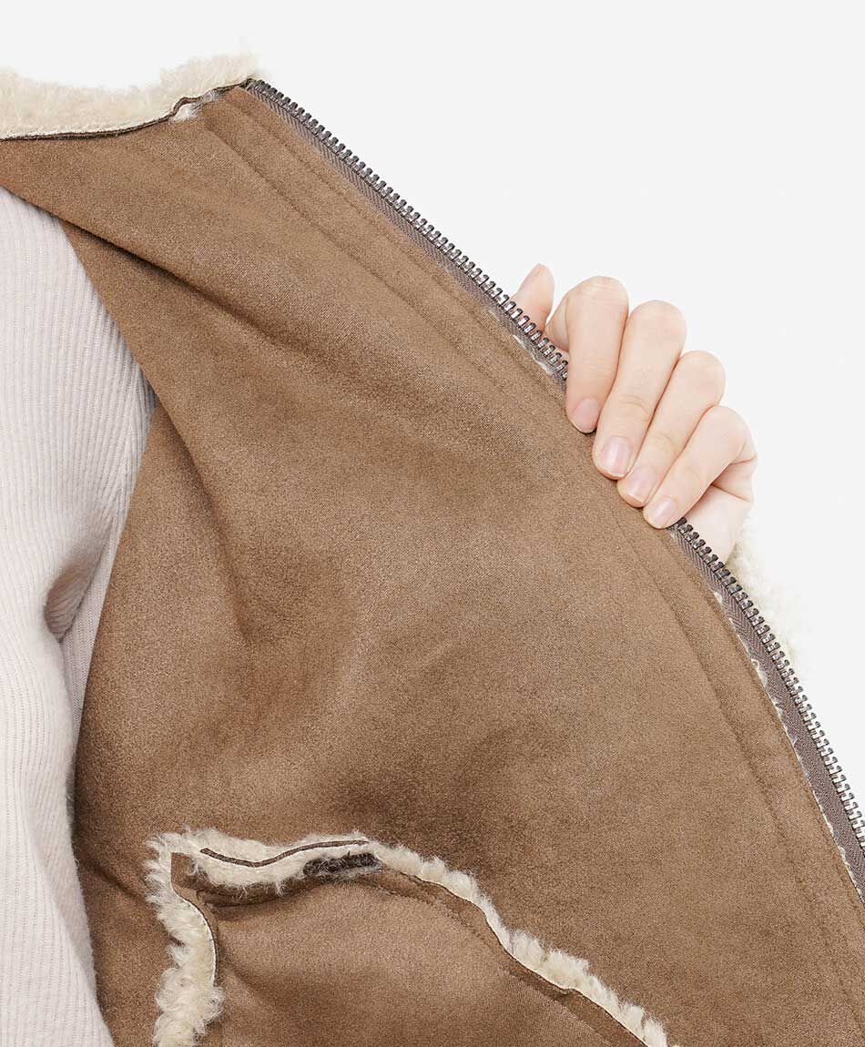 Chaqueta mujer mix oversize