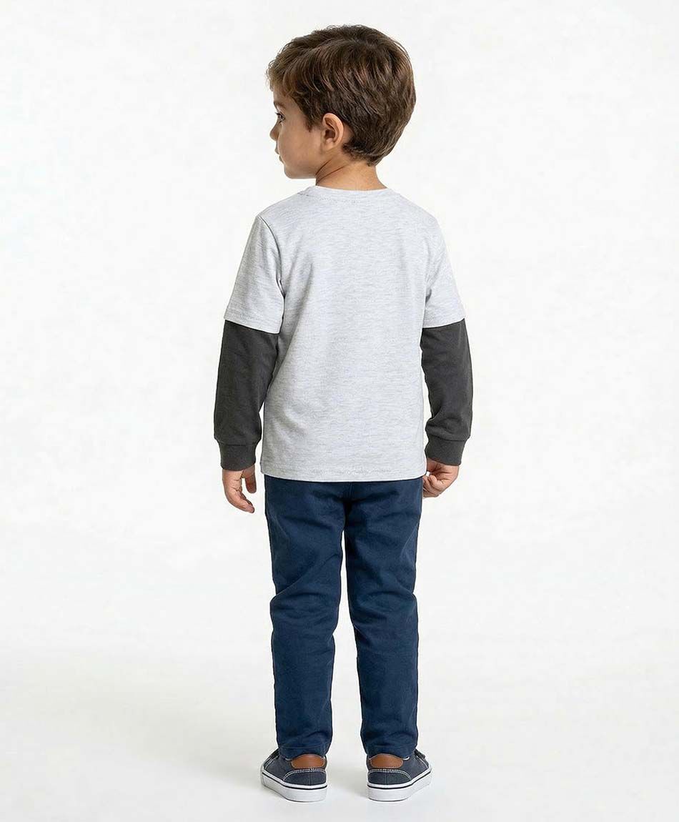 Polera beb&eacute; dino city