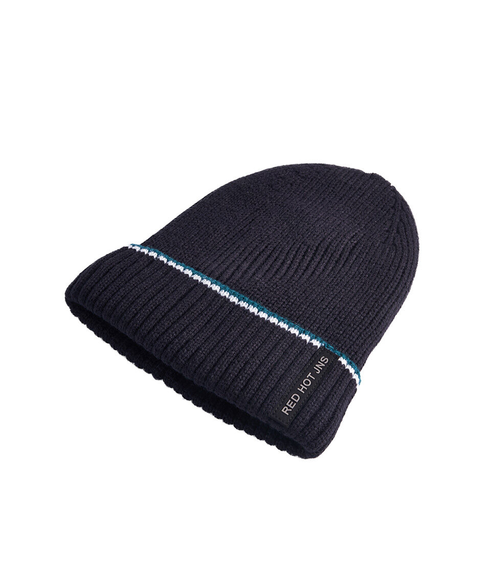 Gorro hombre casual de invierno navy