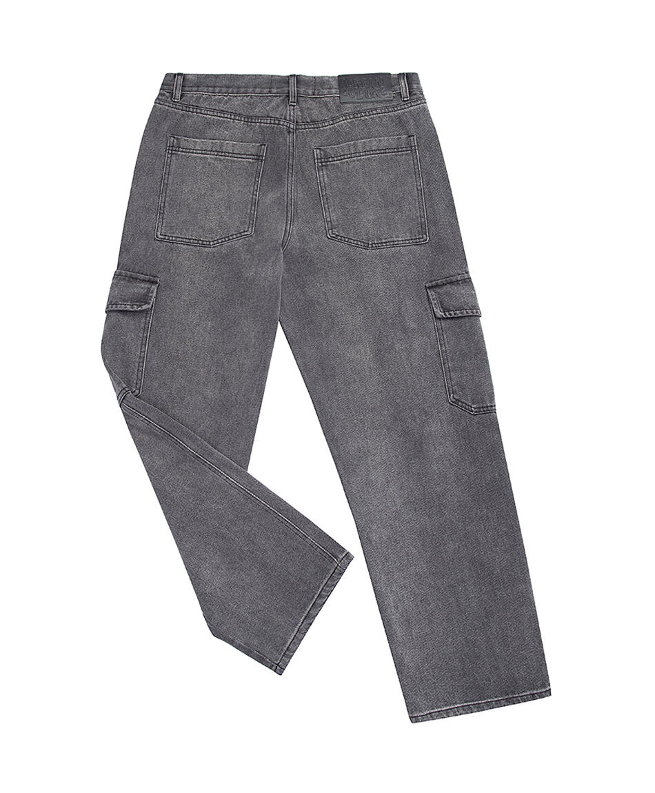 Jeans hombre cargo rectos