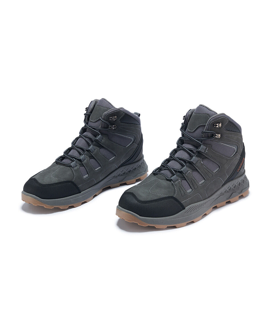 Bot&iacute;n hombre trekking gris