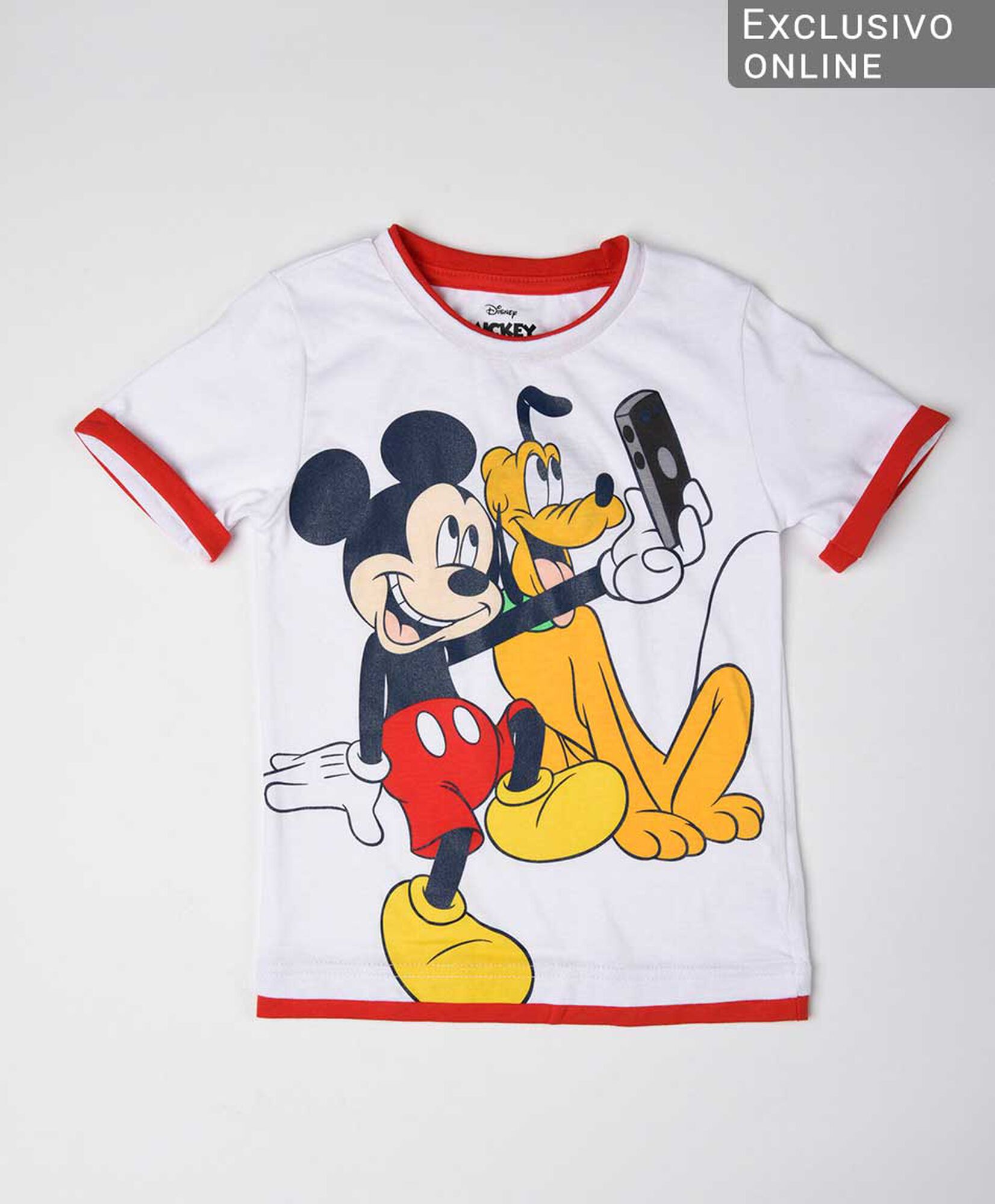 Polera bebé mickey pluto Polera bebé mickey pluto