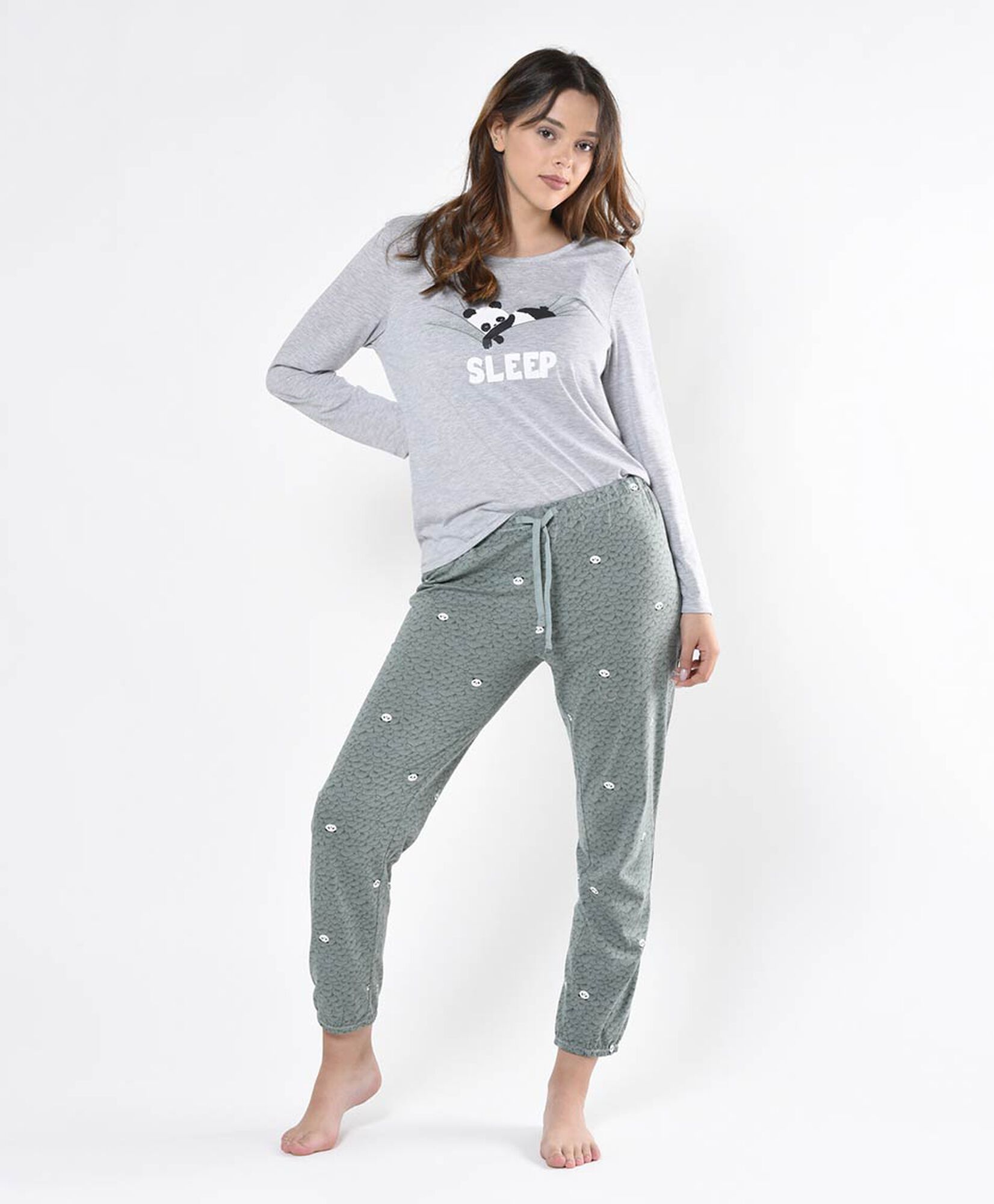 Pijama mujer panda 2 piezas Pijama mujer panda 2 piezas