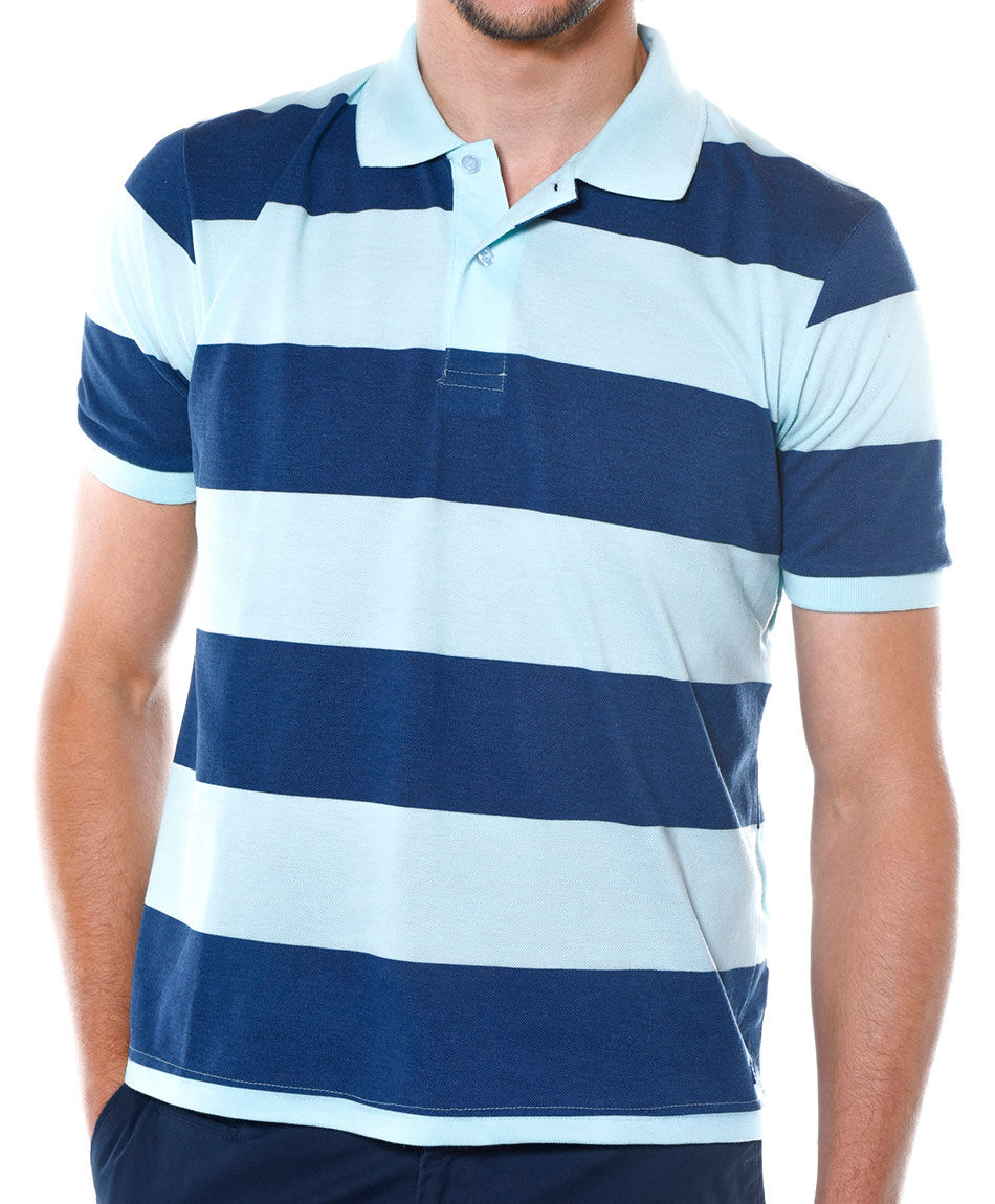 Polera cuello polo