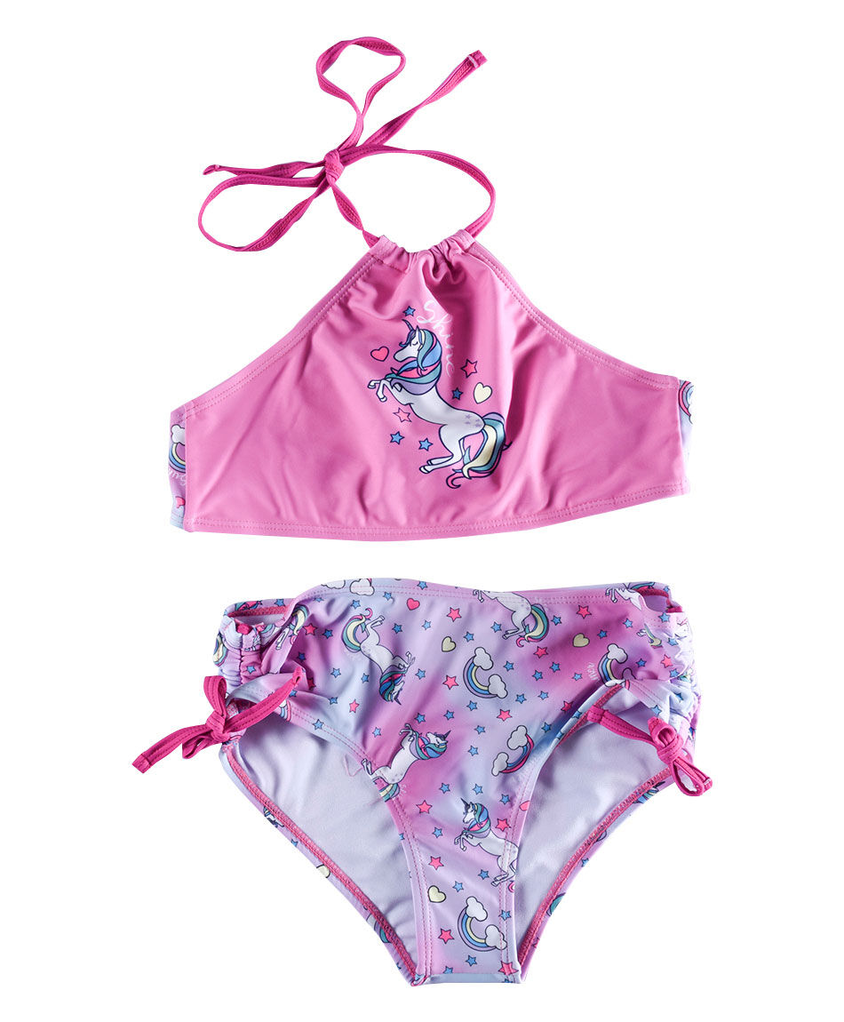 Traje de bano unicornio