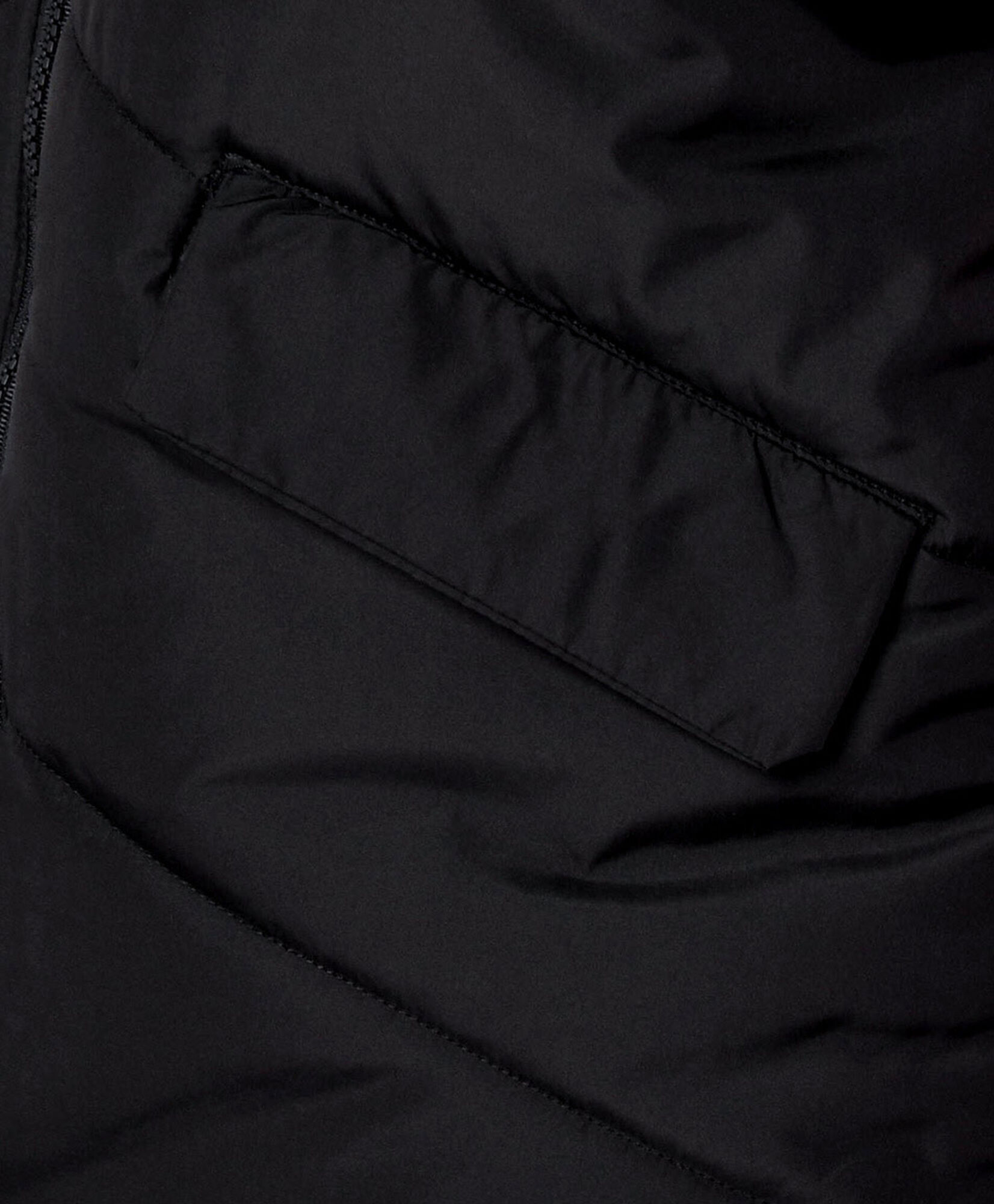 Parka mujer costuras sin mangas Parka mujer costuras sin mangas