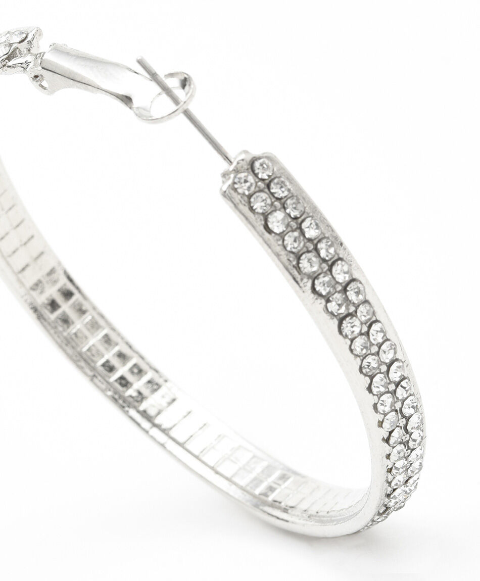 Aros mujer redondos brillos