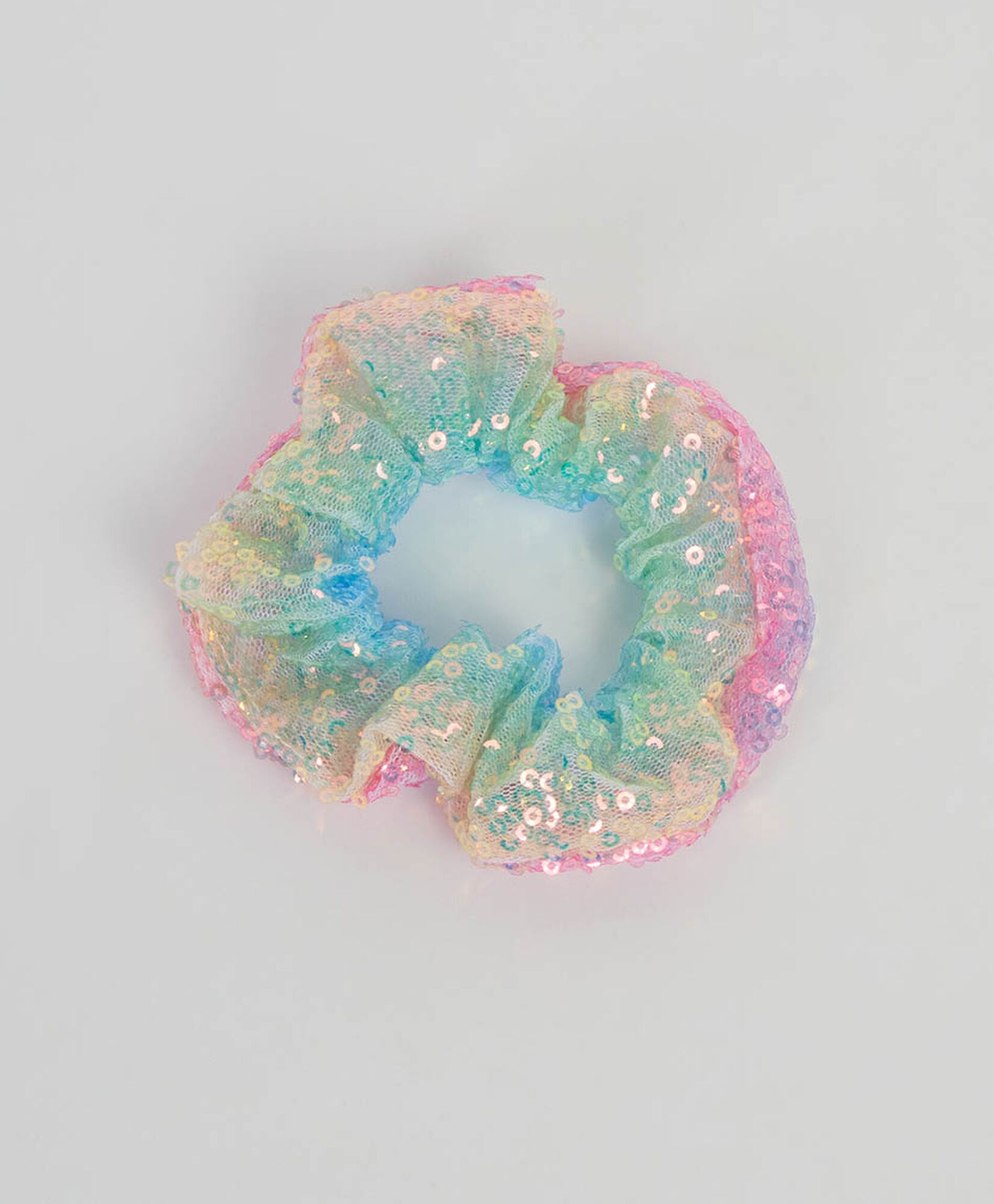 Scrunchie infantil lentejuelas Scrunchie infantil lentejuelas