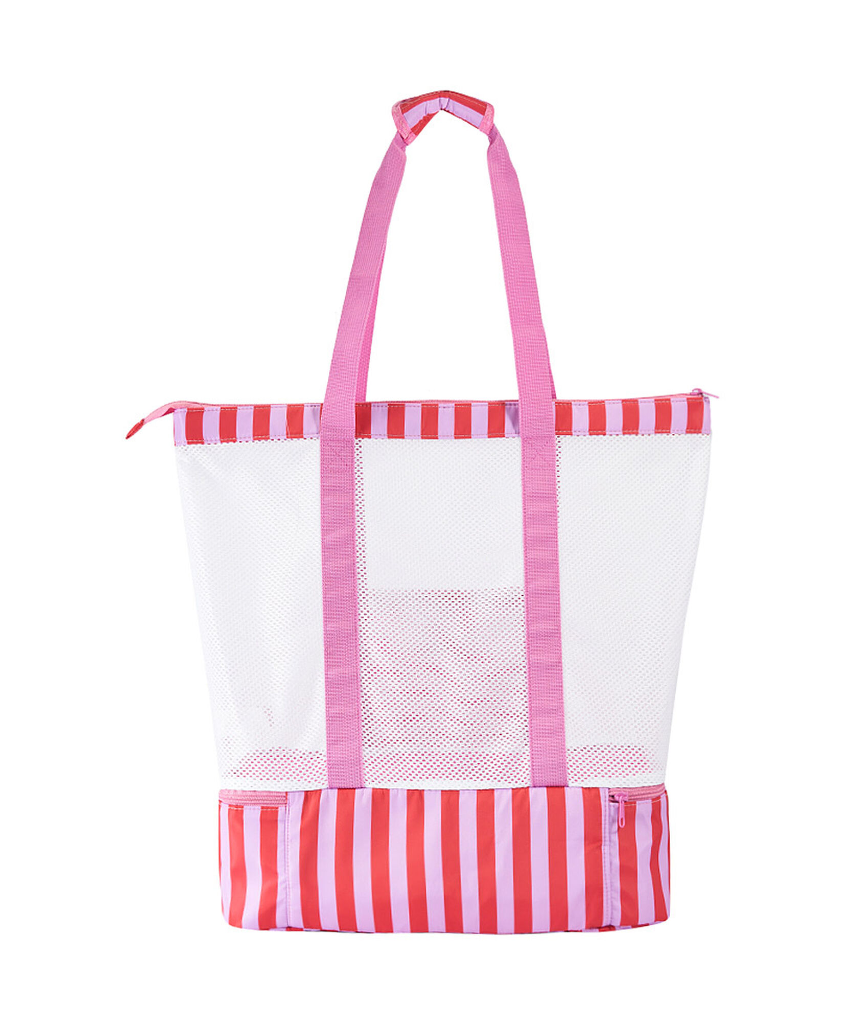 Bolso mujer cooler líneas rosado Bolso mujer cooler líneas rosado