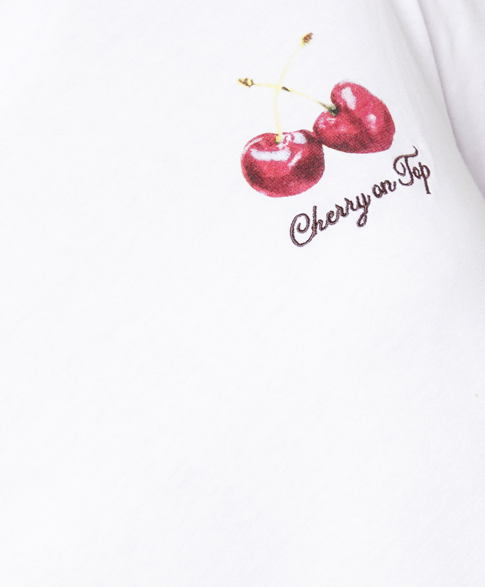 Polera mujer doble estampado cherry Polera mujer doble estampado cherry
