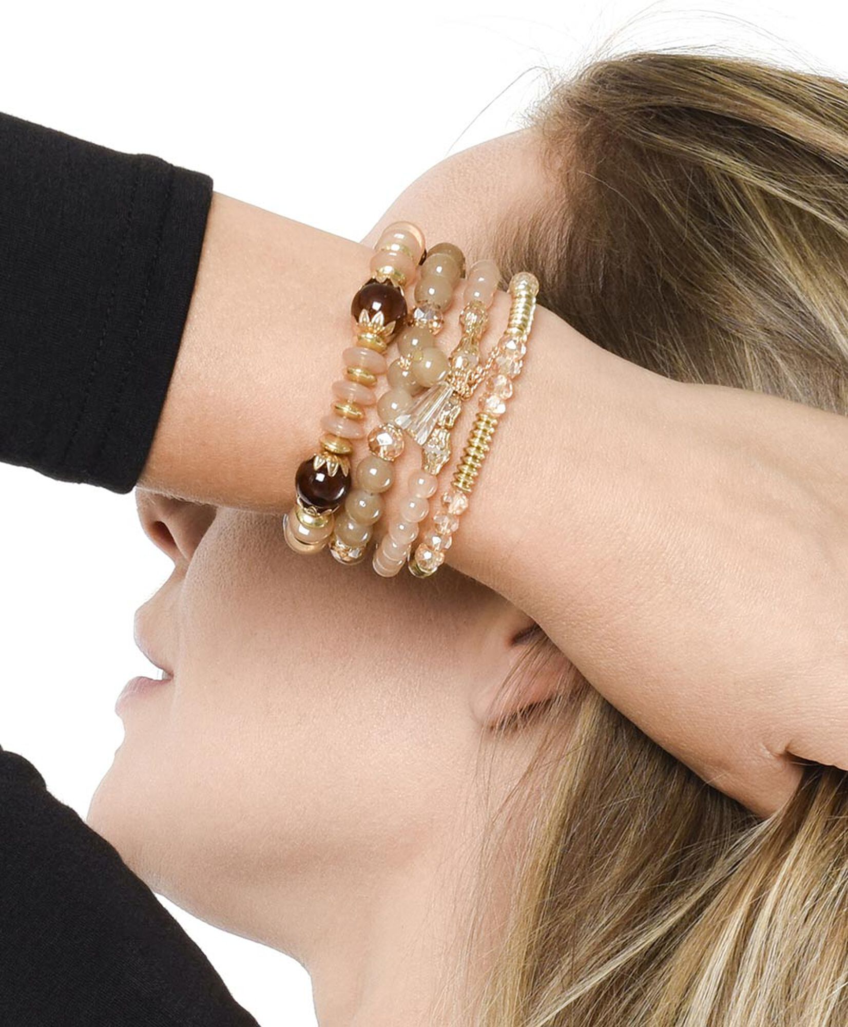 Set pulseras mujer perlas Set pulseras mujer perlas