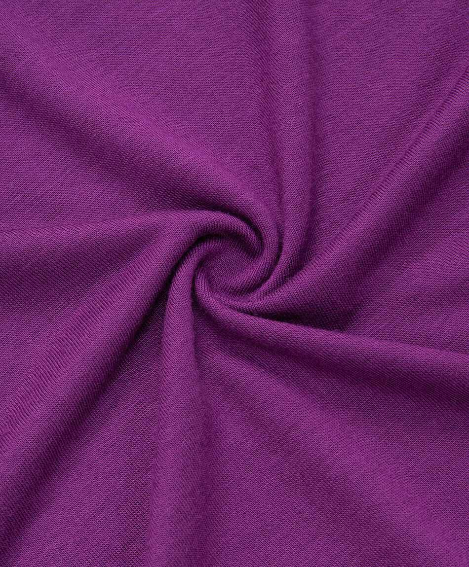 Polera deportiva mujer sentidos purpura