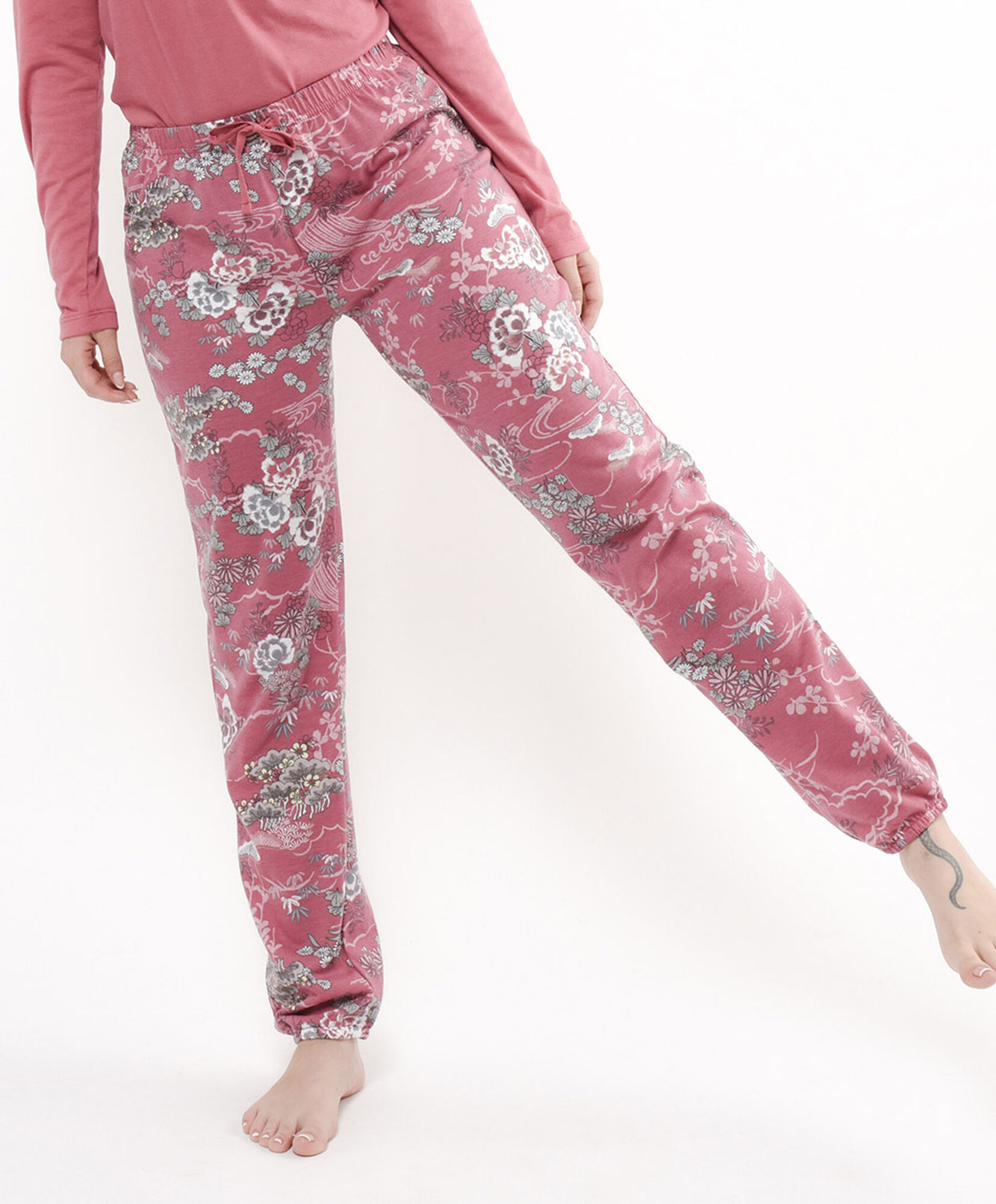 Pijama mujer floreado botones Pijama mujer floreado botones